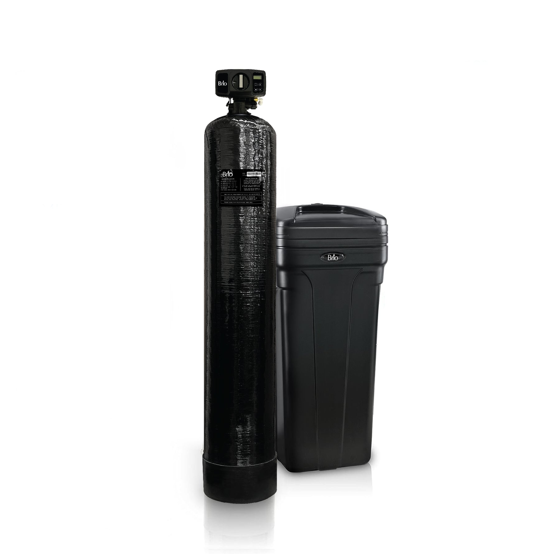 Brio Whole House Water Softener System - 4+ Bathrooms - 64,000 Grains