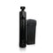 The Whole House Water Softener System - 4+ Bathrooms - 64,000 Grains features a black cylindrical tank and a shorter rectangular control unit, both side by side on a white background.