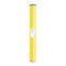 The DuPont FilmTec Commercial Reverse Osmosis Membrane 2750 GPD, a long, cylindrical yellow cartridge with metal end caps and a white center label, stands vertically against a plain white background.