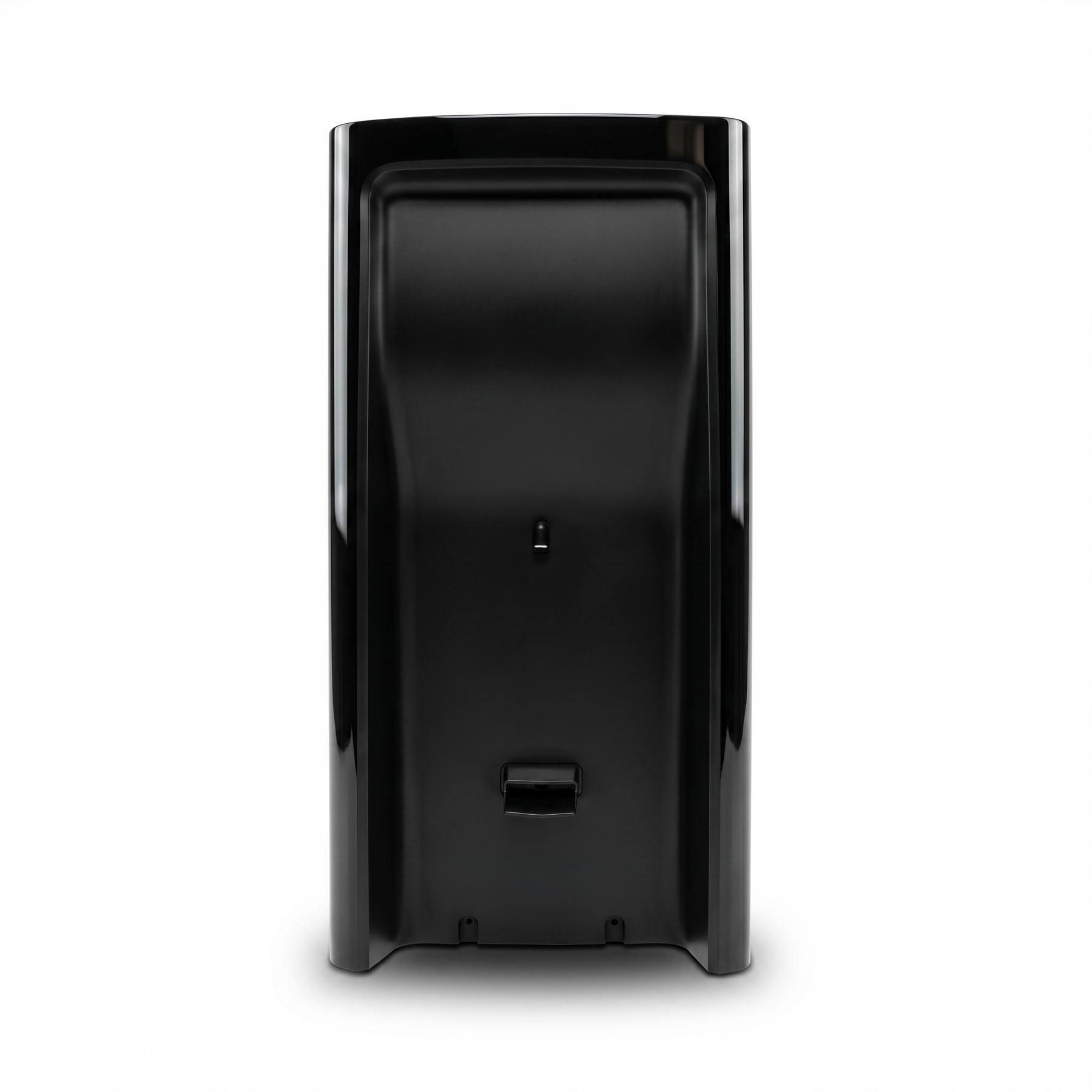 Black lower door for 320 Top Load Dispenser with Pet Station on a white background.