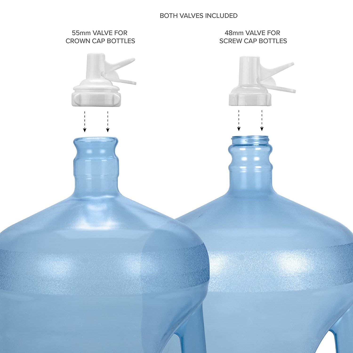 Brio Metal-Plated Water Bottle Stand