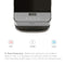 Top view of the Moderna 720 Stainless Steel Bottleless Countertop Water Dispenser display panel with digital controls, featuring icons for hot, room, and cold water. Text below highlights its space-saving design that delivers instant water at three temperatures and includes a 3-stage filtration system for pure refreshment.