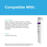 Filtro de refrigerador Brio 6023A - Compatible con GE GSWF, GSWF3PK, GSWFDS, 100749-C, 100749C, 100810/A, 100810A 
