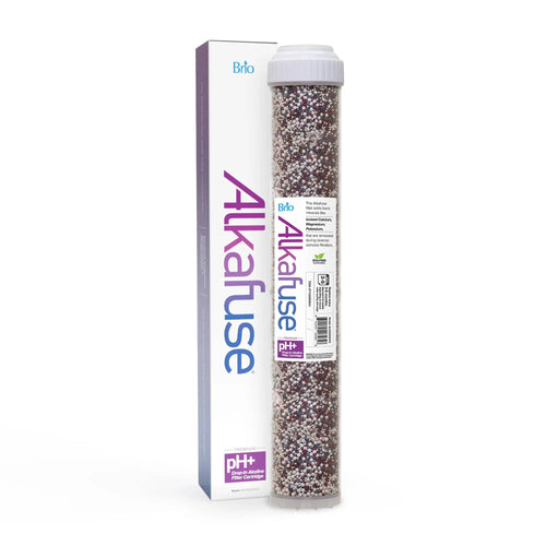 Brio Alkafuse Drop-In Alkaline Filter, 50,000 L, 2.5" X 20"