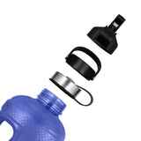 Botella deportiva GEO de 2,3 L sin BPA con kit - Varios colores