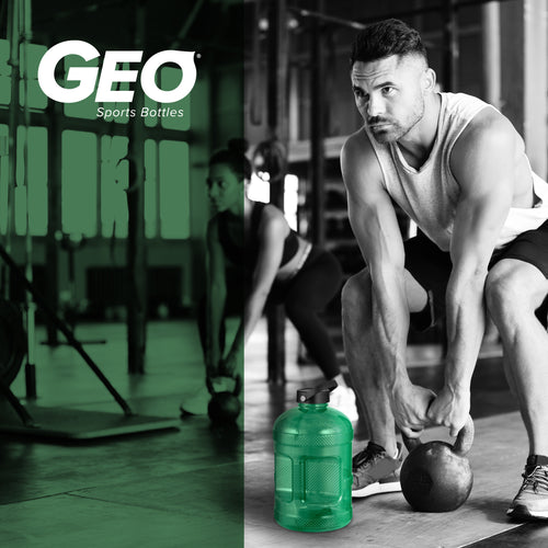 GEO 2.3L BPA-Free Sports Bottle w/ Kit - Multiple Colors
