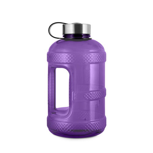 Botella deportiva GEO de 2,3 L sin BPA con kit - Varios colores