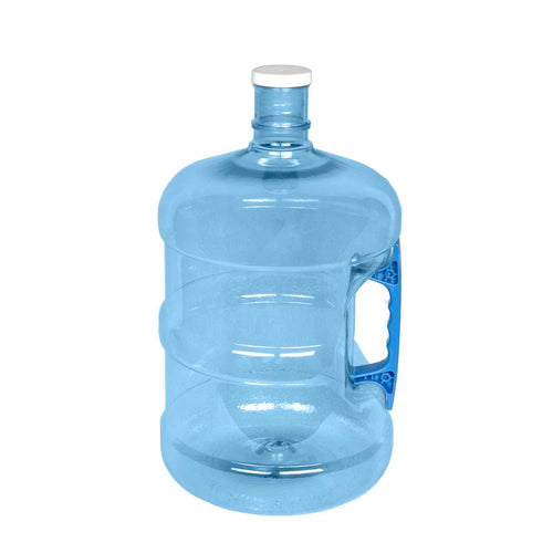 Botella de agua sin BPA de 3 galones con tapón de rosca