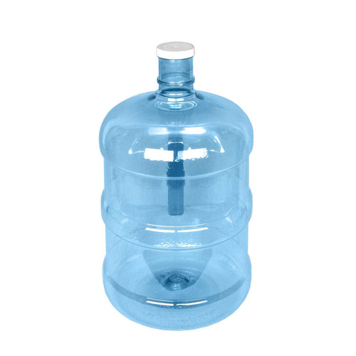 Botella de agua sin BPA de 3 galones con tapón de rosca