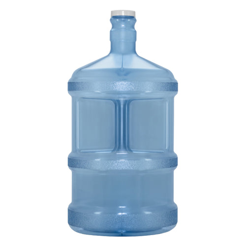 Botella de agua de policarbonato de 3 galones con tapón de rosca