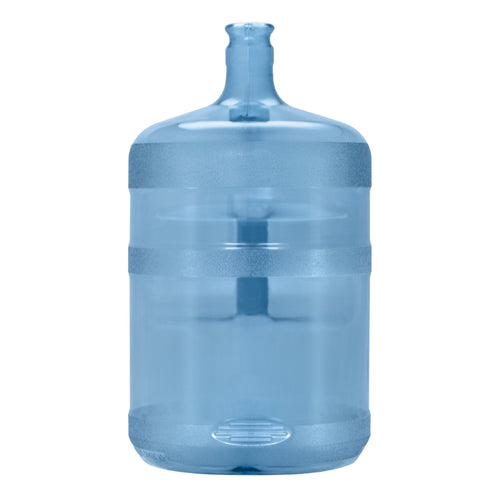 Botella de agua con tapa de corona de policarbonato de 5 galones