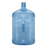 Botella de agua de policarbonato de 5 galones con tapón de rosca