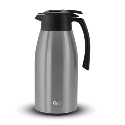 GEO 2L Stainless Steel Coffee Carafe Pitcher - Multiple Colors