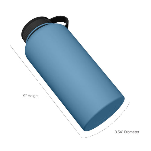 GEO 32 oz. Wide Mouth Sports Bottle - Multiple Colors