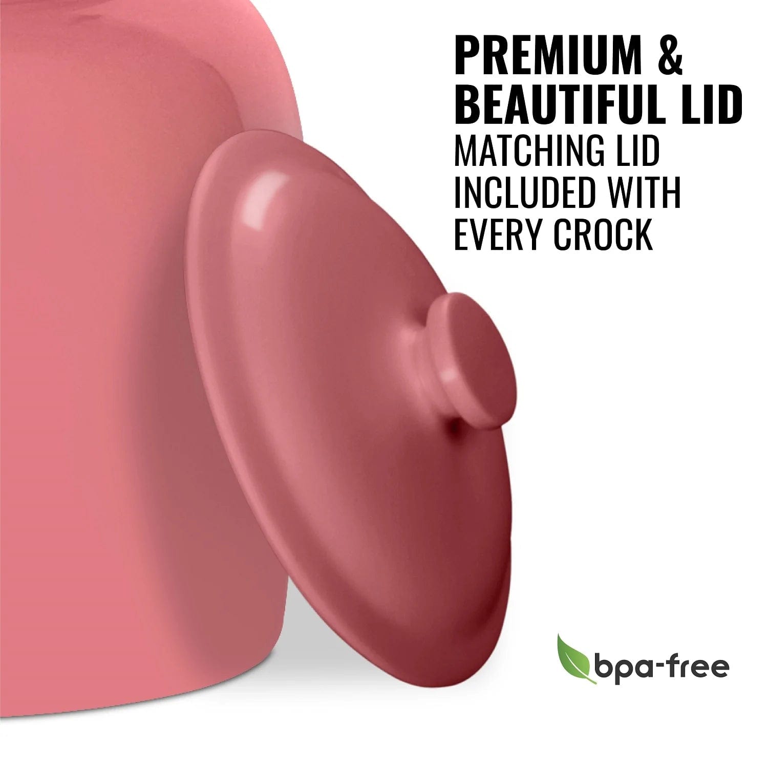 GEO Porcelain Ceramic Crock Water Dispenser – Pink