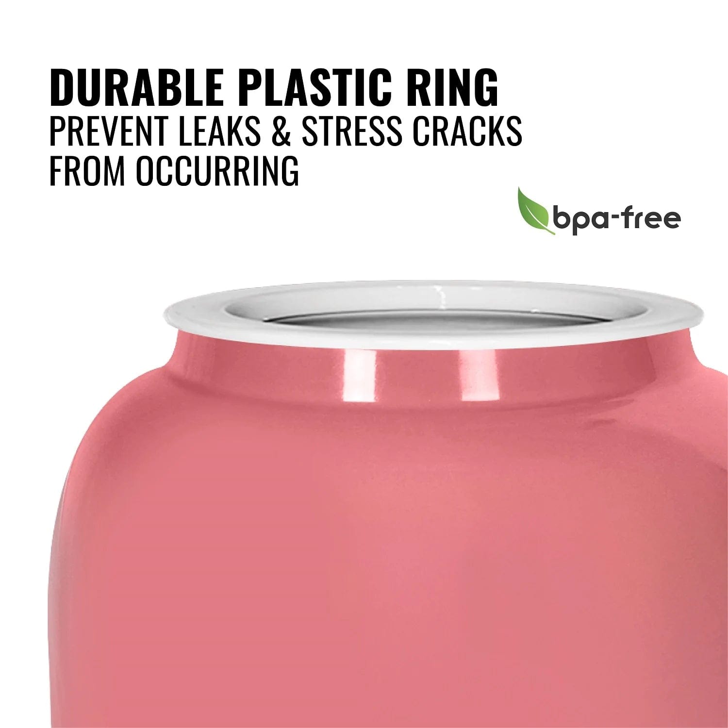 GEO Porcelain Ceramic Crock Water Dispenser – Pink