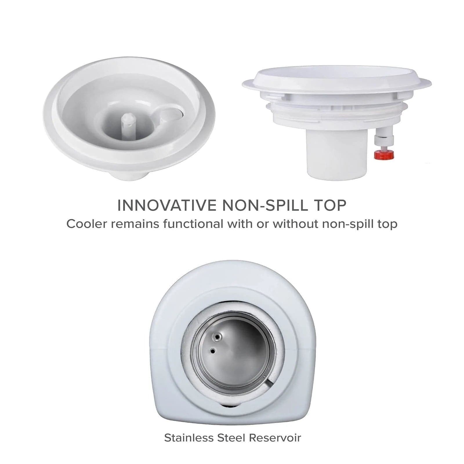 Essential Top-Load Water Cooler, White - water cooler