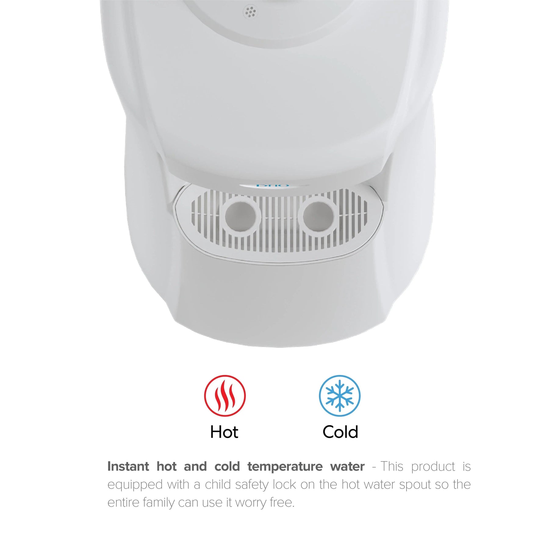 Enfriador de agua de carga superior curvo (caliente/frío) serie Brio 500 