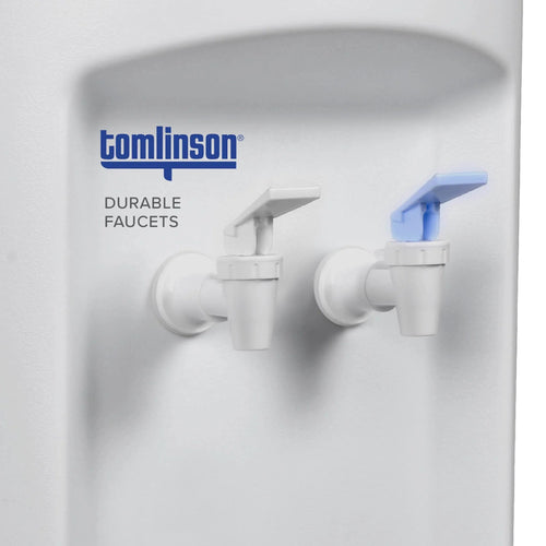 Room Temp and Cold Water Dispenser Cooler Top Load, Cook and Cold, White, Brio Essential - water cooler