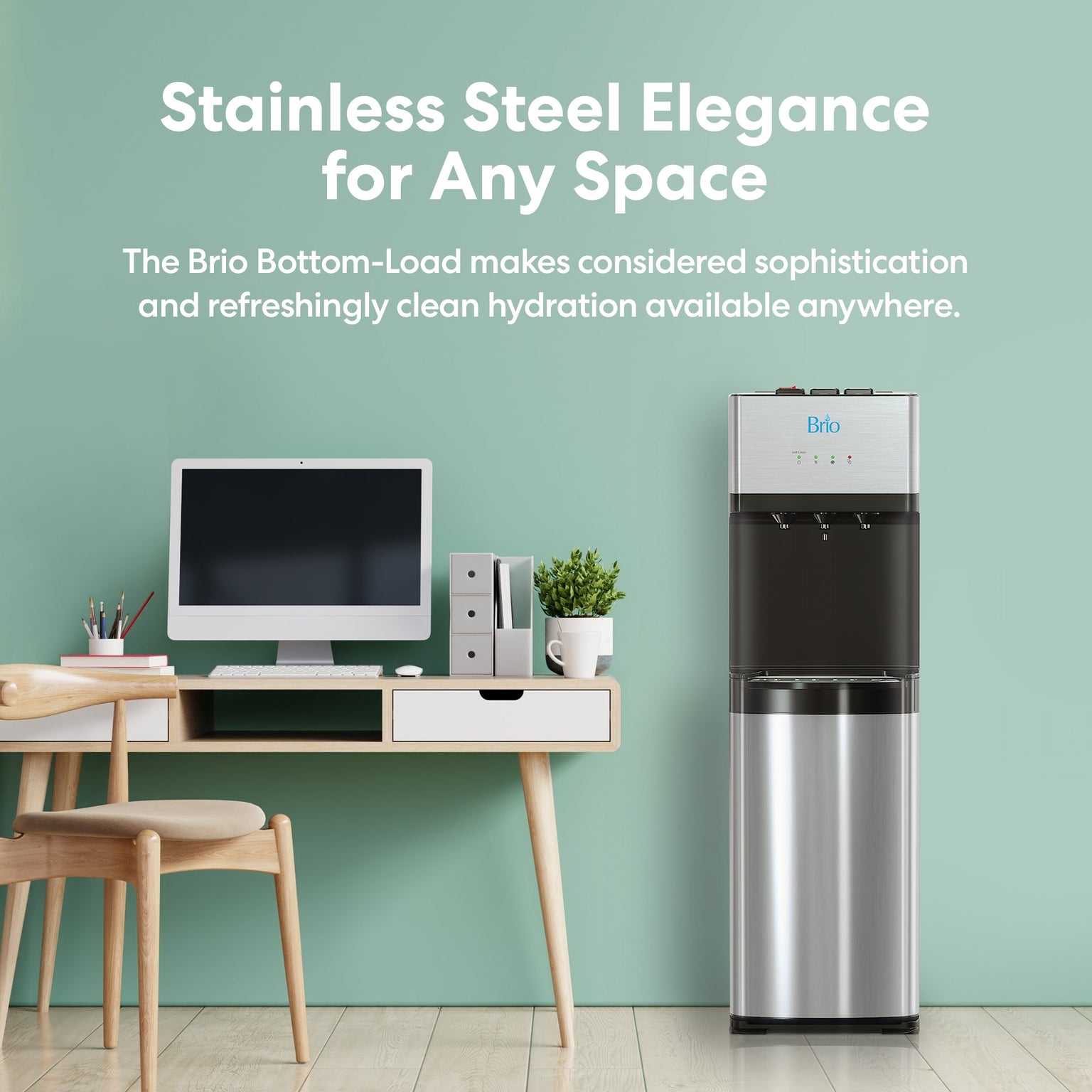 500 Series SelfCleaning Bottom Load Water Cooler Brio Brio Water