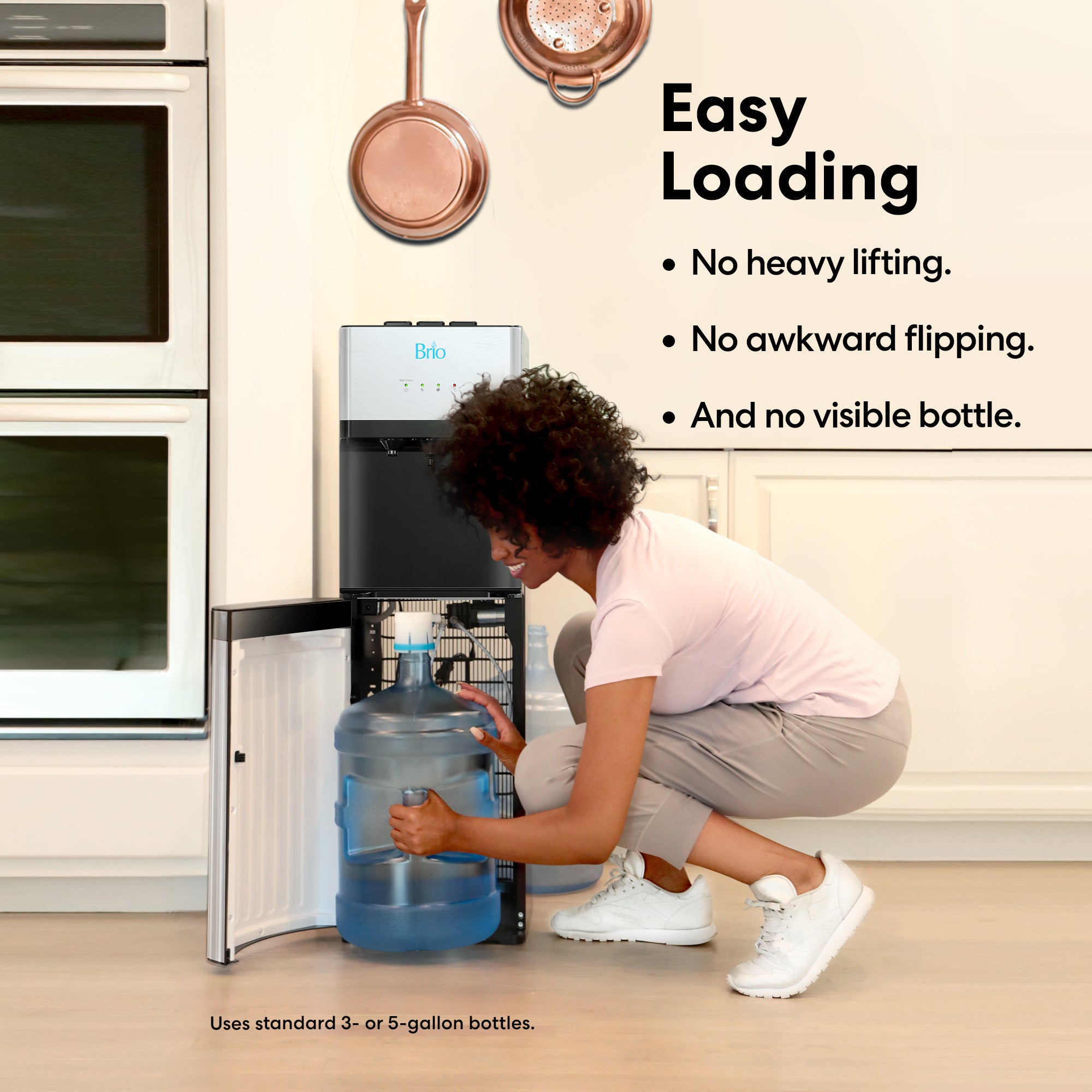 500 Series SelfCleaning Bottom Load Water Cooler Brio Brio Water