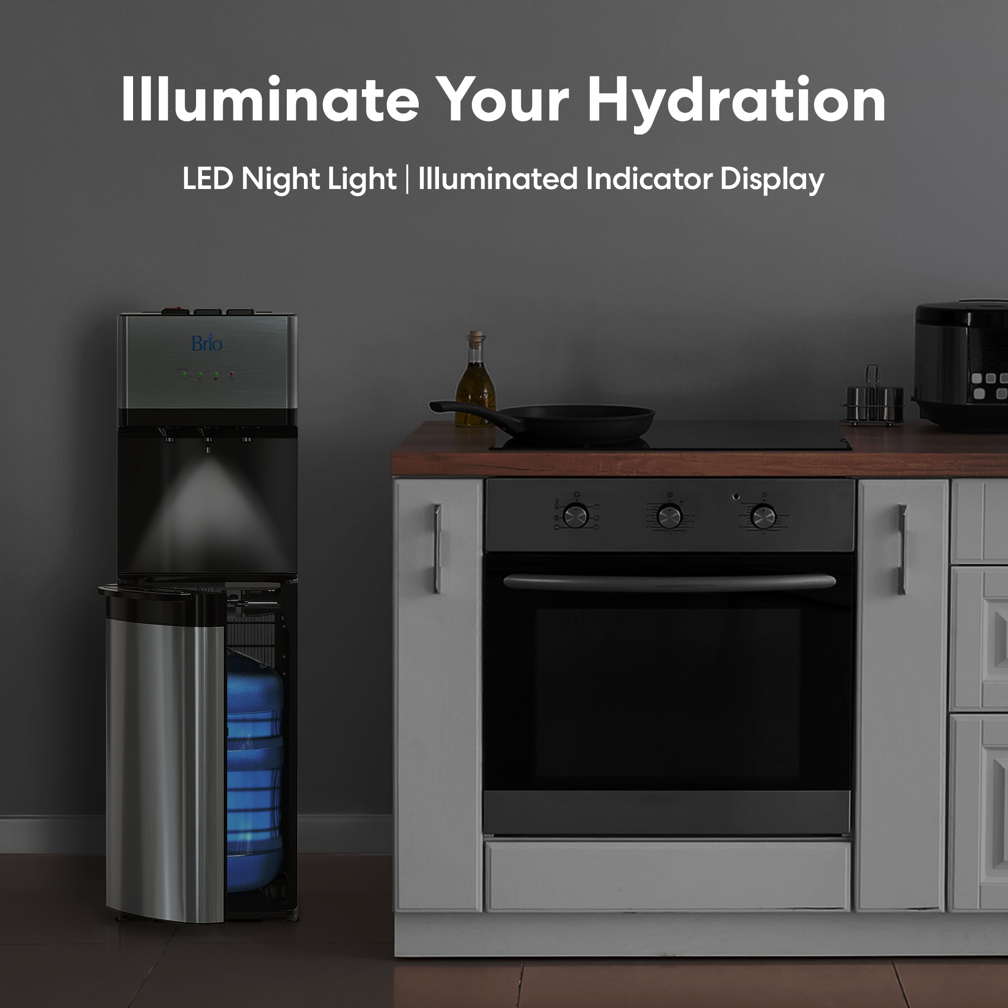 500 Series SelfCleaning Bottom Load Water Cooler Brio Brio Water