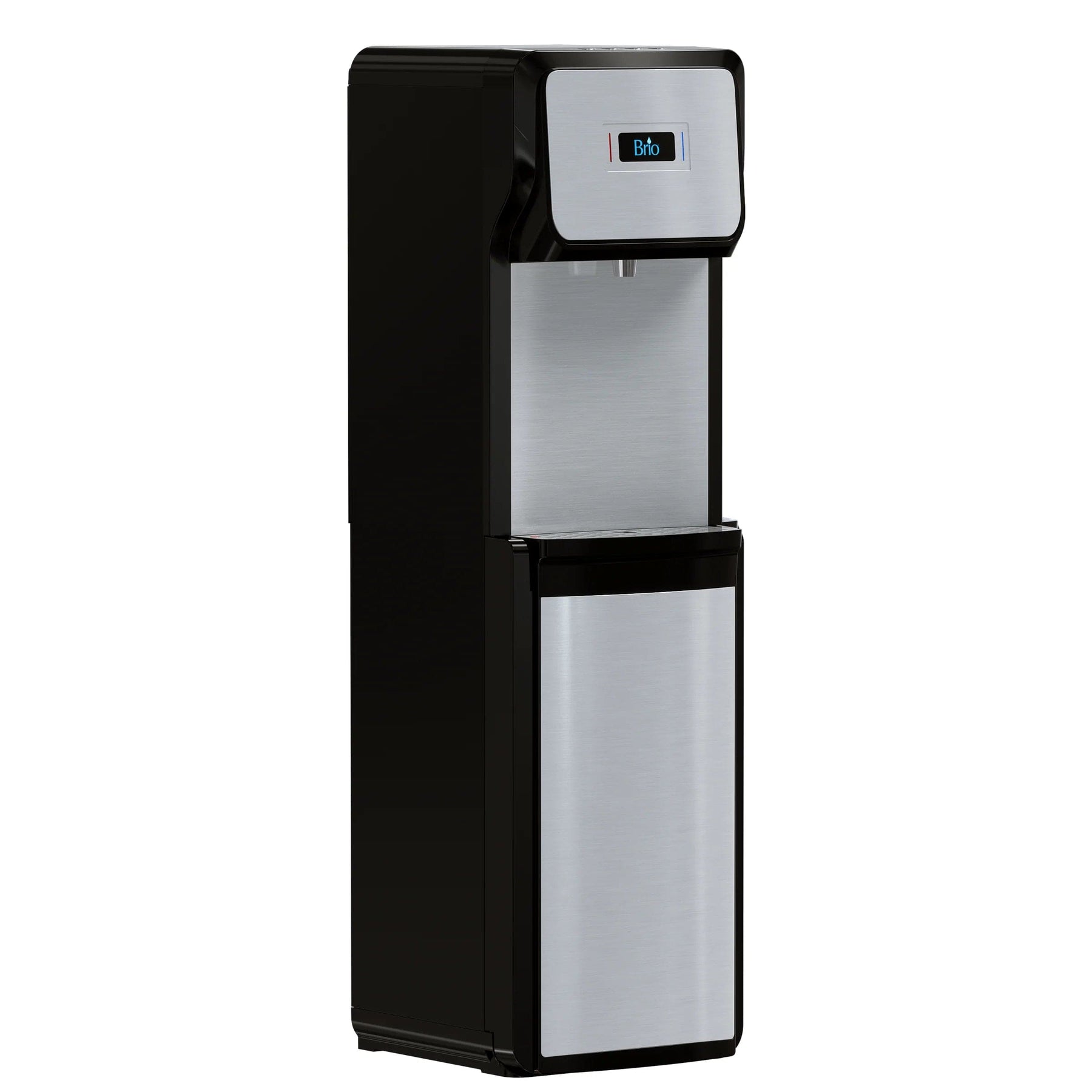 Brio 600 Slim Series Touch Dispense Stainless Bottom Load Water Cooler