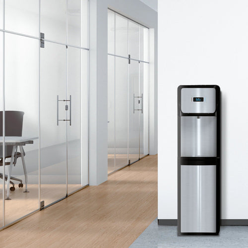 Brio 600 Slim Series Touch Dispense Stainless Bottom Load Water Cooler