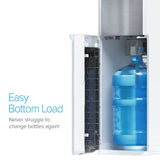 Brio 600 Slim Series Touch Dispense White Bottom Load Water Cooler