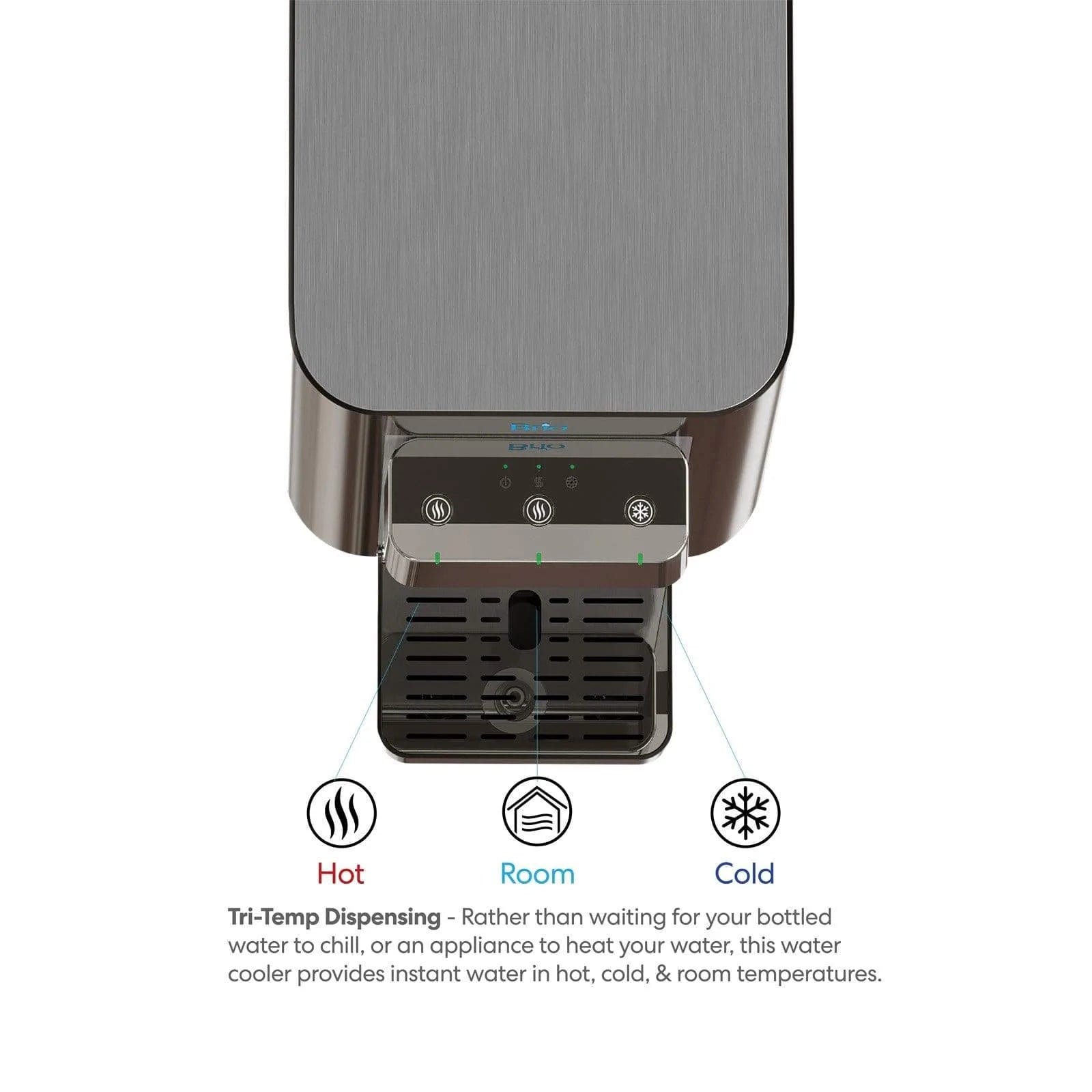 600 Series 2-stage UV Self-Cleaning Countertop Water Cooler - water cooler