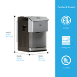 Brio Moderna Touchless 3-Stage Bottleless Countertop Water Cooler