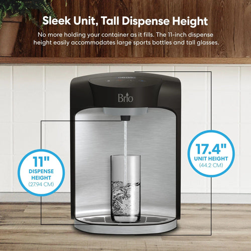 Brio 800 Series 2-Stage Bottleless Countertop Water Cooler