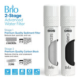Enfriador de agua para encimera sin botella de 2 etapas serie Brio 800