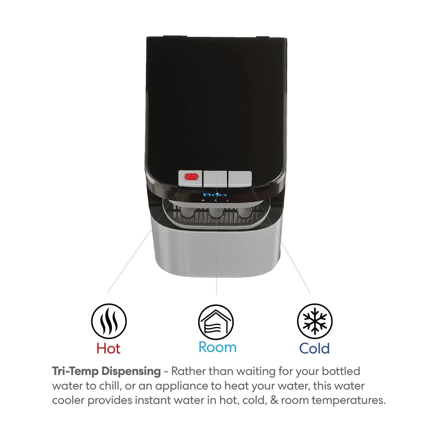 Brio 400 Series 2-Stage Bottleless Water Cooler