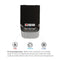 Top view of the 2-Stage Bottleless Water Filtration Dispenser – 420 Series, featuring hot, room, and cold water dispense buttons. Icons and text below illustrate tri-temp dispensing for instant hot, cold, or room temperature water. Advanced self-cleaning technology and a 2-stage ultrafiltration system ensure fresh, purified water every time.