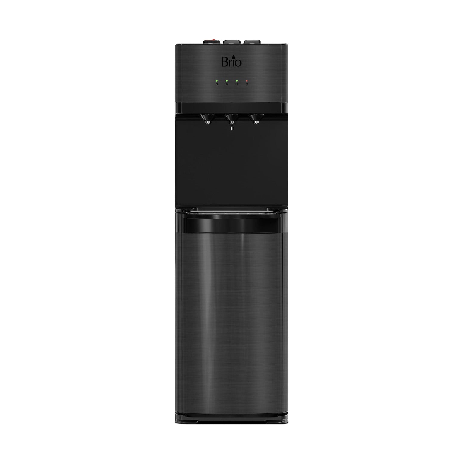 Brio 500 Series 4Stage Reverse Osmosis Bottleless Water Cooler Black