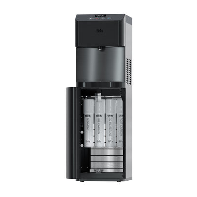 Brio Moderna 4-Stage Reverse Osmosis Black Stainless Bottleless Water Cooler