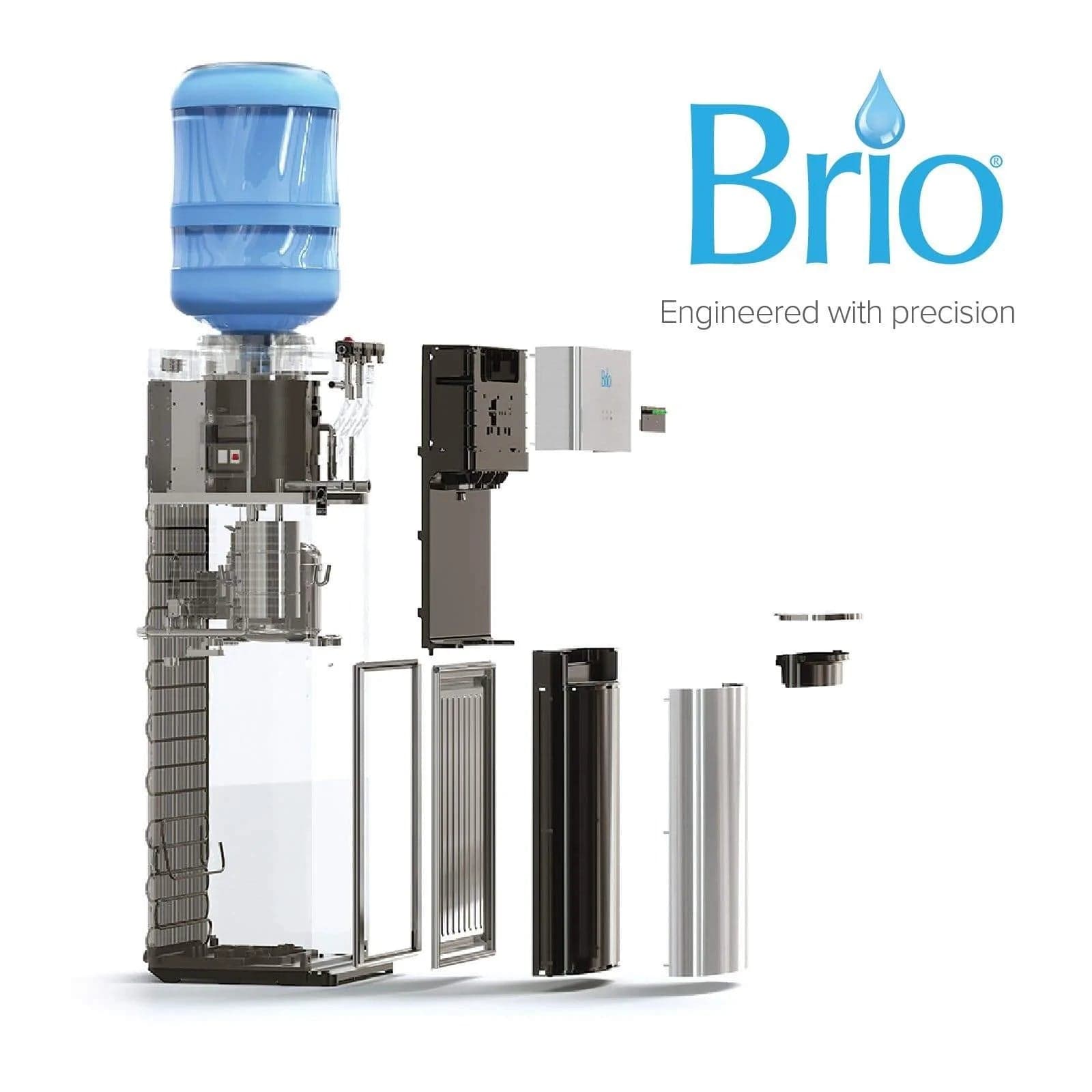 500 Series Tri-Temp Top-Load Water Cooler - water cooler