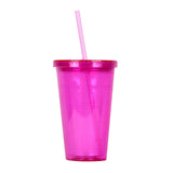 16 oz. BPA-Free Double Wall Tumbler Cup - Multiple Colors