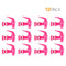 Twelve identical pink Water Dispenser Replacement Valves (12-Pack), BPA free, perfect for water bottle dispensers or porcelain crocks, arranged in three rows of four. "12 PACK" is displayed in the top right corner.