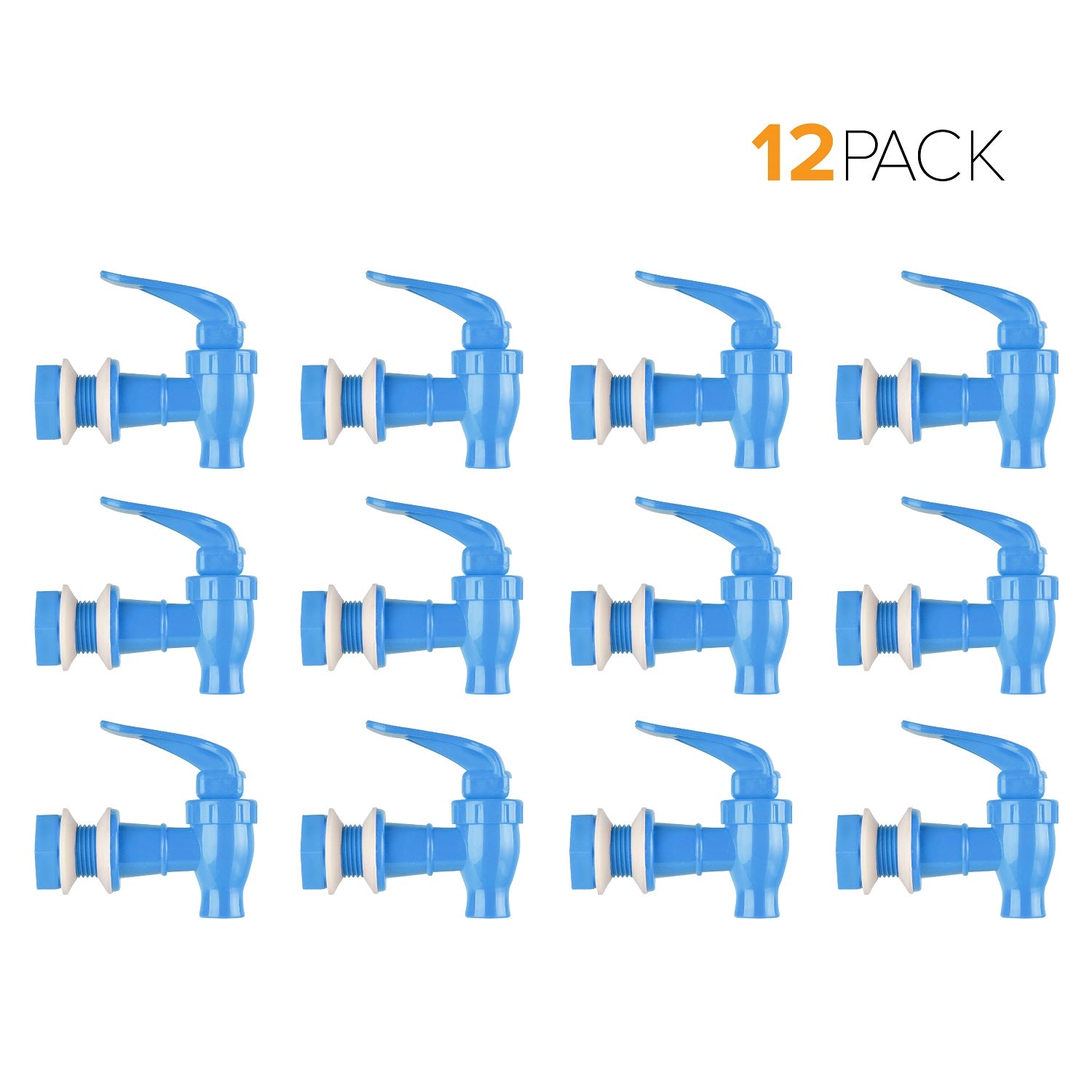 Brio Water Dispenser Replacement Valves (12-Pack) – Multiple Colors