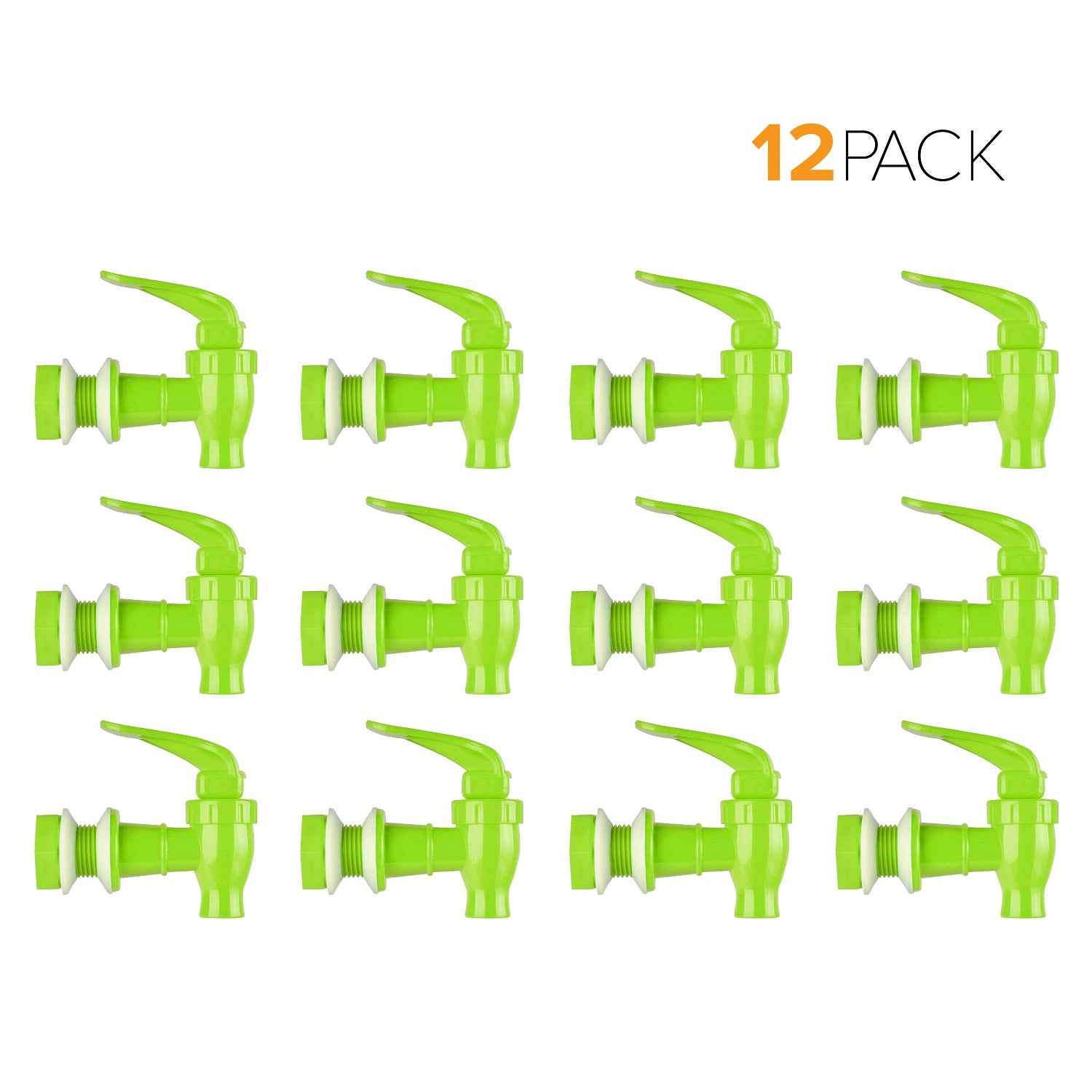 Brio Water Dispenser Replacement Valves (12-Pack) – Multiple Colors