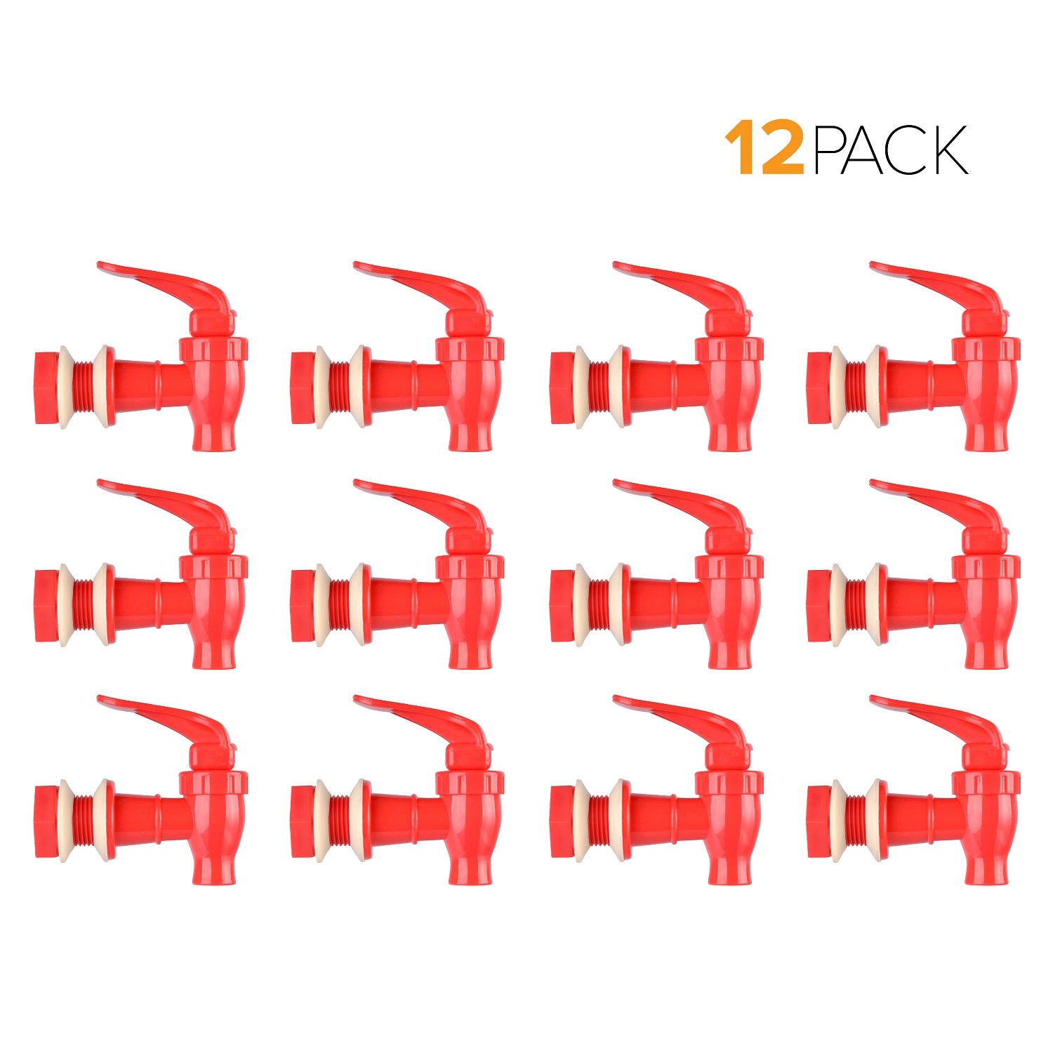 Brio Water Dispenser Replacement Valves (12-Pack) – Multiple Colors