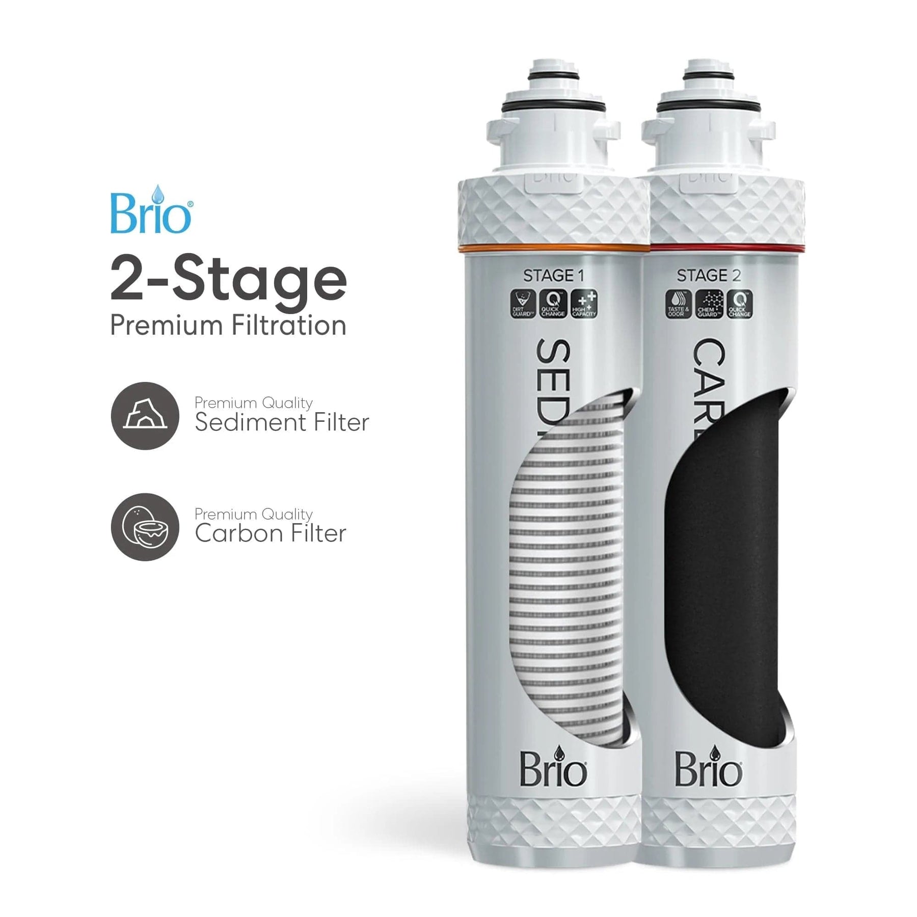 Brio 2-Stage Undersink Filtration System