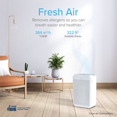Lago 322 Sq. Ft. 3-Stage Filter Air Purifier