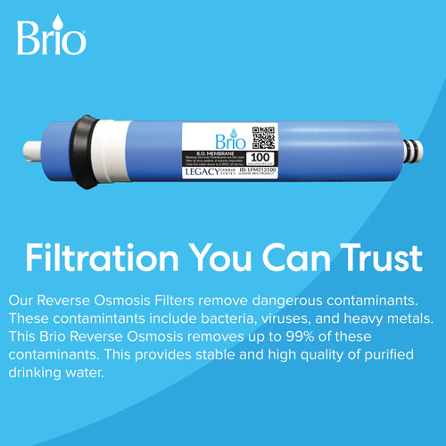 Brio Legacy 100 GPD Membrane Filter