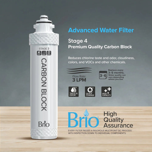 Brio Stage 4 Post-Carbon Filter