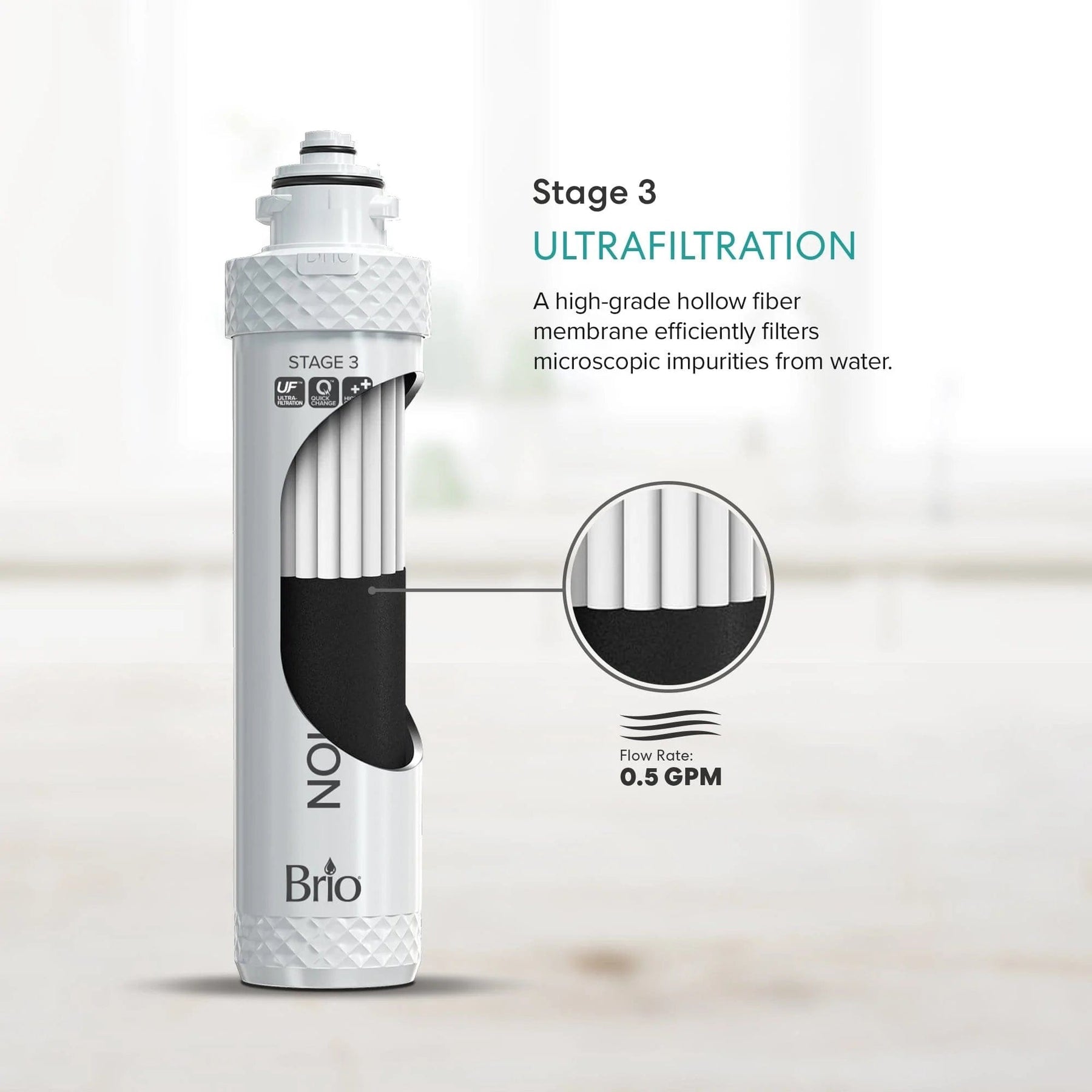 Brio Stage 3 Ultrafiltration Filter