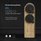 RO Membrane Filter 700GPD (ROSL700, ROSL700BLK, ROSL700WHT) in wood finish with two black control knobs; compact, user-friendly design with color options; offers up to 700 GPD TDS reduction.