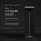 A sleek black RO Membrane Filter 600GPD - TROE600PRISM stands against a dark wall. Text highlights its model number, premium filtration, 600 GPD capacity, and describes it as compact and user-friendly.